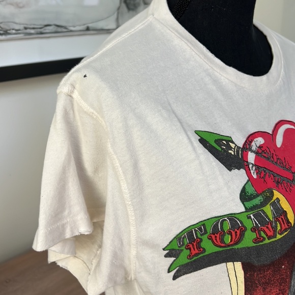 MadeWorn Tom Petty & The Heatbreakers 1980 Unisex Tee Sz S. NWT - Picture 5 of 13